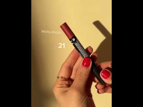 تست رنگ رژ مدادی گلدن رز روی دست کدوم رنگ قشنگ تره