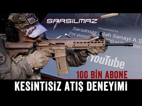 SARSILMAZ | KESİNTİSİZ ATIŞ DENEYİMİ