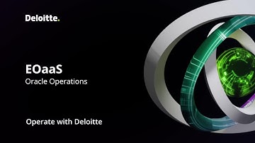 Deloitte | Enterprise Operations as a Service – Oracle Operations