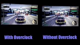 Dirt 3 on Nvidia NVS 4200m | With and without overclock | dell latitude e6520 | I7 2760QM