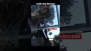 Ice Spice Climbing the Basketball Hoop for Munch  😱#icespice #rap #rapper #shorts