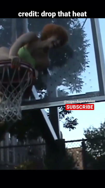 Ice Spice Climbing the Basketball Hoop for Munch  😱#icespice #rap #rapper #shorts