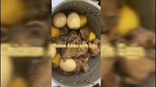 Cooking With Drix Presents: Chicken Adobo with Boiled Eggs