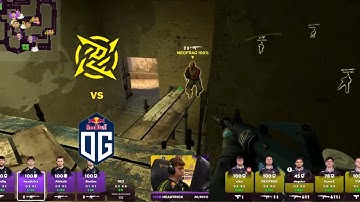 NIP vs OG - EPIC GAME!! - HIGHLIGHTS - BLAST.tv Paris Major 2023 CSGO