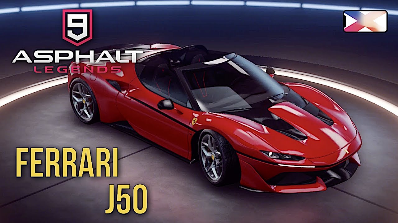 ferrari j50  2022  ASPHALT 9: LEGENDS - Ferrari J50 Unlocked Gameplay