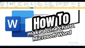 How To Make A Line Chart In Microsoft Word