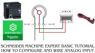 Schneider m221 analog input tutorial