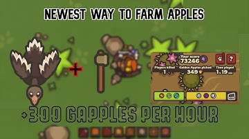 [TAMING.IO] How to farm gapples like a pro