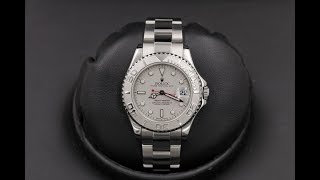 PAID WATCH REVIEWS - Can a man wear a 35mm Rolex Yachtmaster  JU74