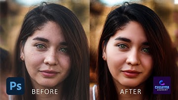 #1 High End Skin Retouching with Mixer Brush Tool in #Photoshop | #Creator_Academy