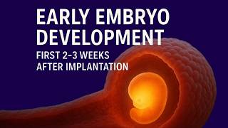 Early Embryo Development Explained in 3D | Weeks 2–3 After Implantation (Gastrulation & Germ Layers)