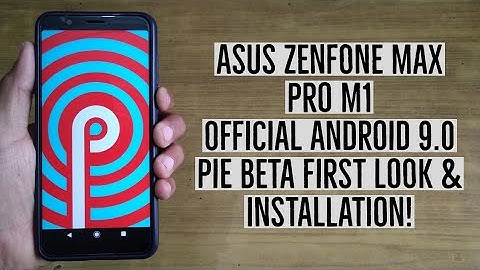 Asus Zenfone Max Pro M1 Android 9.0 Pie Beta First Look & Installation!
