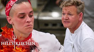 Chef Proves Shes Not An Idiot Sandwich Hells Kitchen