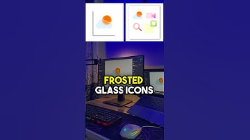 How to create Frosted Glass icons in Figma #figma #graphicdesign #uiuxdesign #uidesign #uxdesign