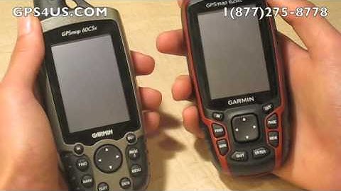 Garmin GPSMAP 60CSx and 62s comparison