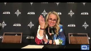 Becky Hammon postgame press conference | Las Vegas Aces defeat Phoenix Mercury 89-80 | May 14