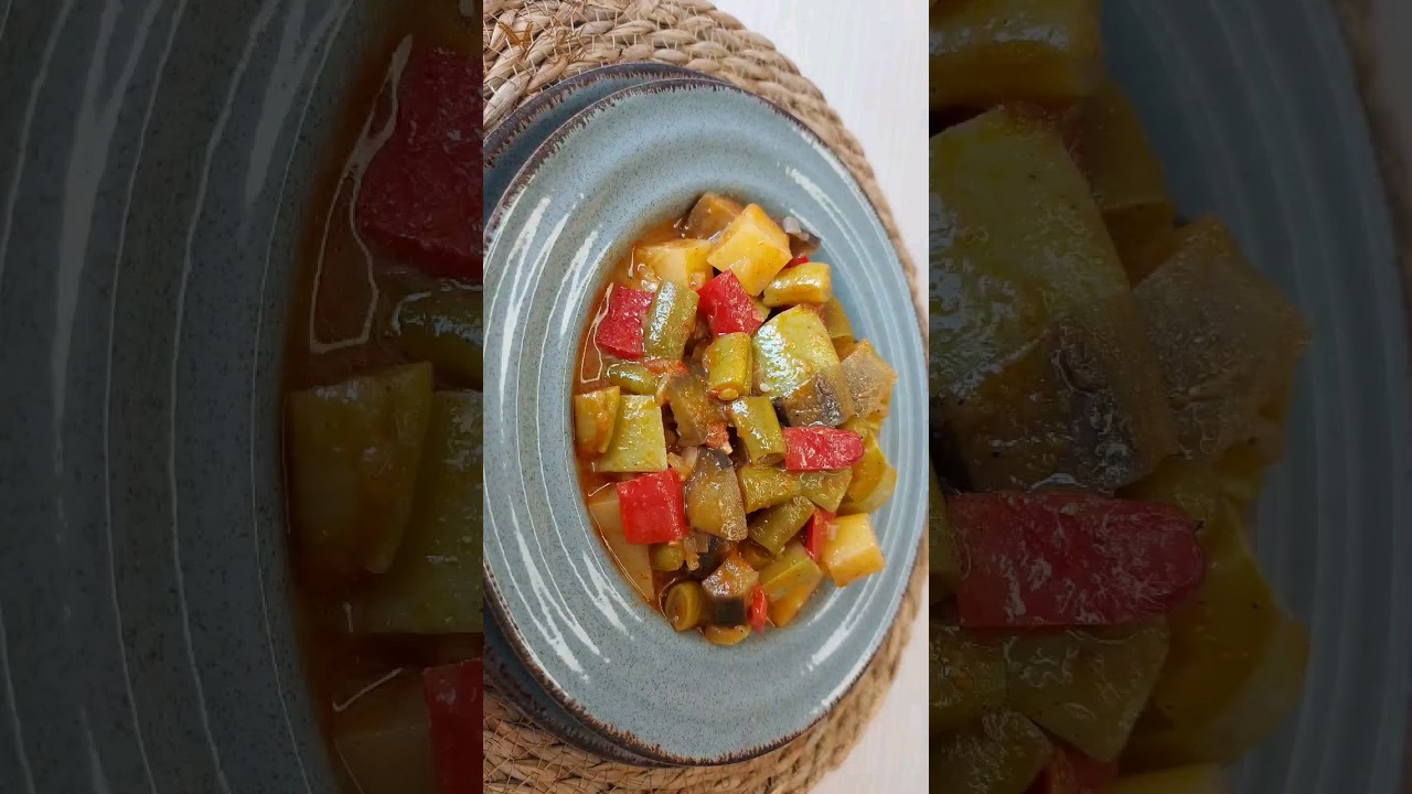 ÇOK KOLAY ÇOK LEZİZ BİR YAZ YEMEĞİ TARİFİ | ENFES TÜRLÜ YEMEĞİ TARİFİ????#shorts #short #yemek #recipe