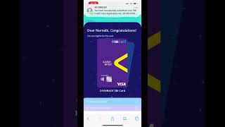 Cashback Sbi card Approved  #trending #viral #sbicards Tech7n ￼￼ screenshot 5