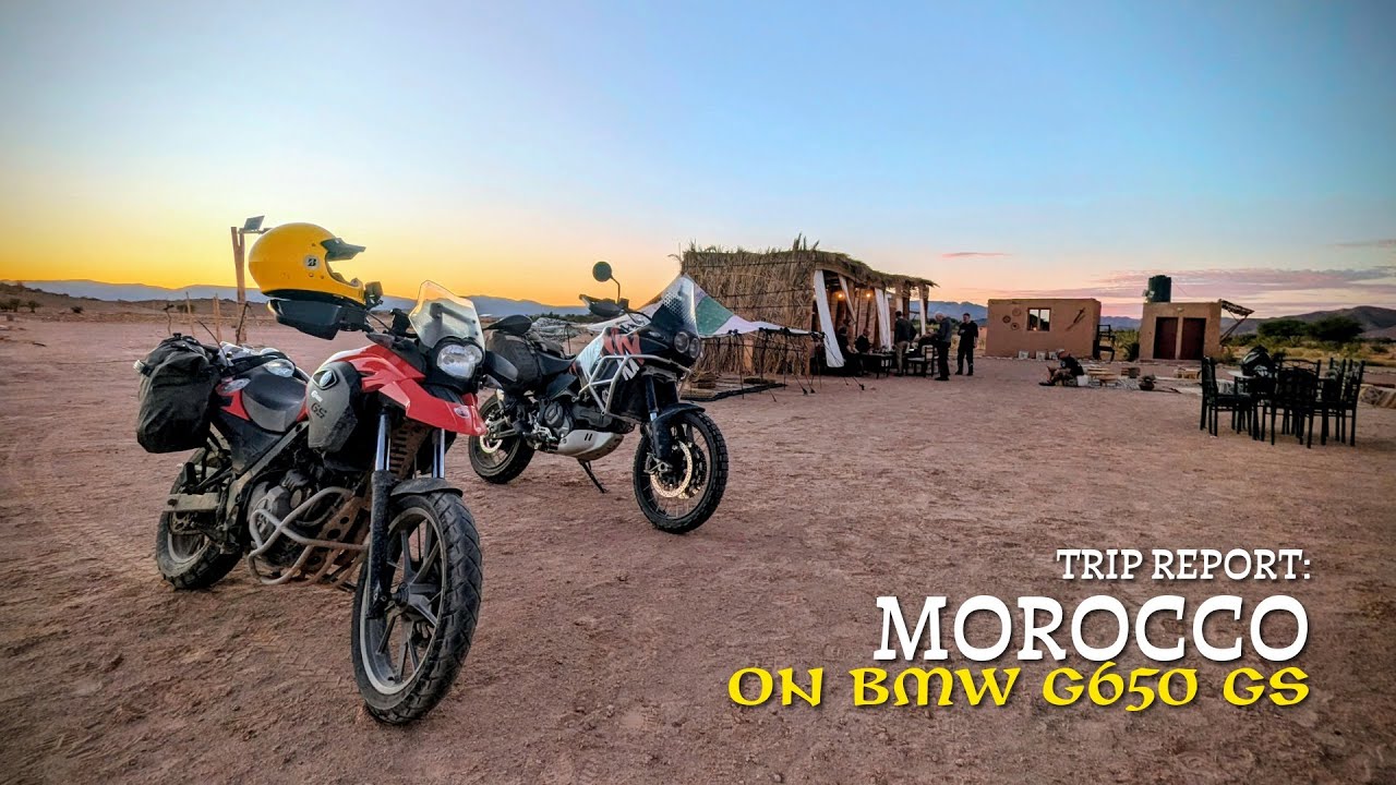 ОТЧЕТ О ПОЕЗДКЕ: Марокко на BMW G650GS