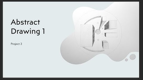 Abstract Drawing 1 | Project 3 | Non Objective Art