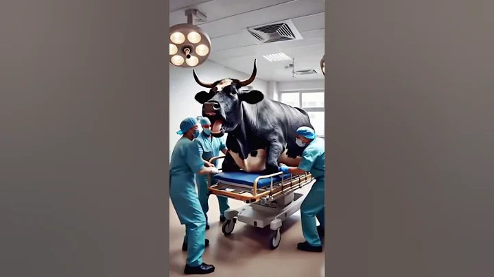 Heavy pregnant cow rescued story #animals #ai #youtubeshorts #youtubevideo