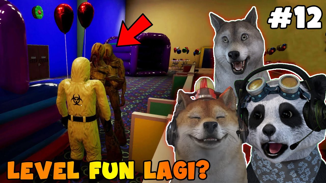 TRIO KETEMU BADUT JELEK INI LAGI?! - Escape the Backrooms New #12