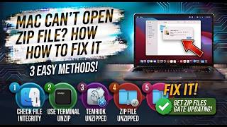 Mac Can’t Open ZIP File How To Fix It