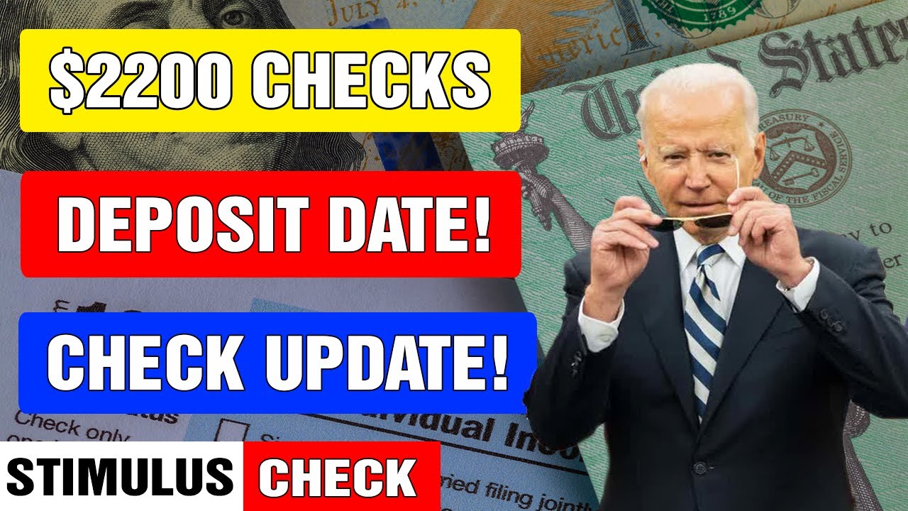 Stimulus Check Update 2200 CHECKS ARE BEING MAILED TO SENIORS
