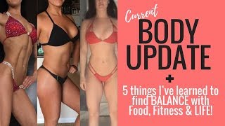 What I&#39;ve learned about finding BALANCE with FOOD, FITNESS &amp; LIFE