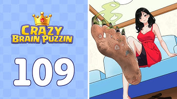 Crazy Brain Puzzle Level 109 Beauty Pedicure