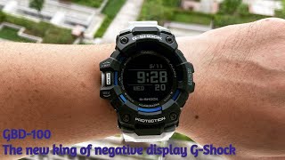 Обзор GBD-100 — НОВЫЙ чемпион G-Shock в области негативных дисплеев