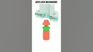 Auto lock spring action mechanisms। #Shorts #ytshorts #youtubeshorts #techfrontier