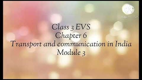 Class 3  EVS  Chapter 6  Module 3