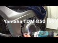 Yamaha TDM850 tx4 clutch discs change
