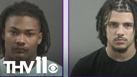 University of Arkansas football players arrested