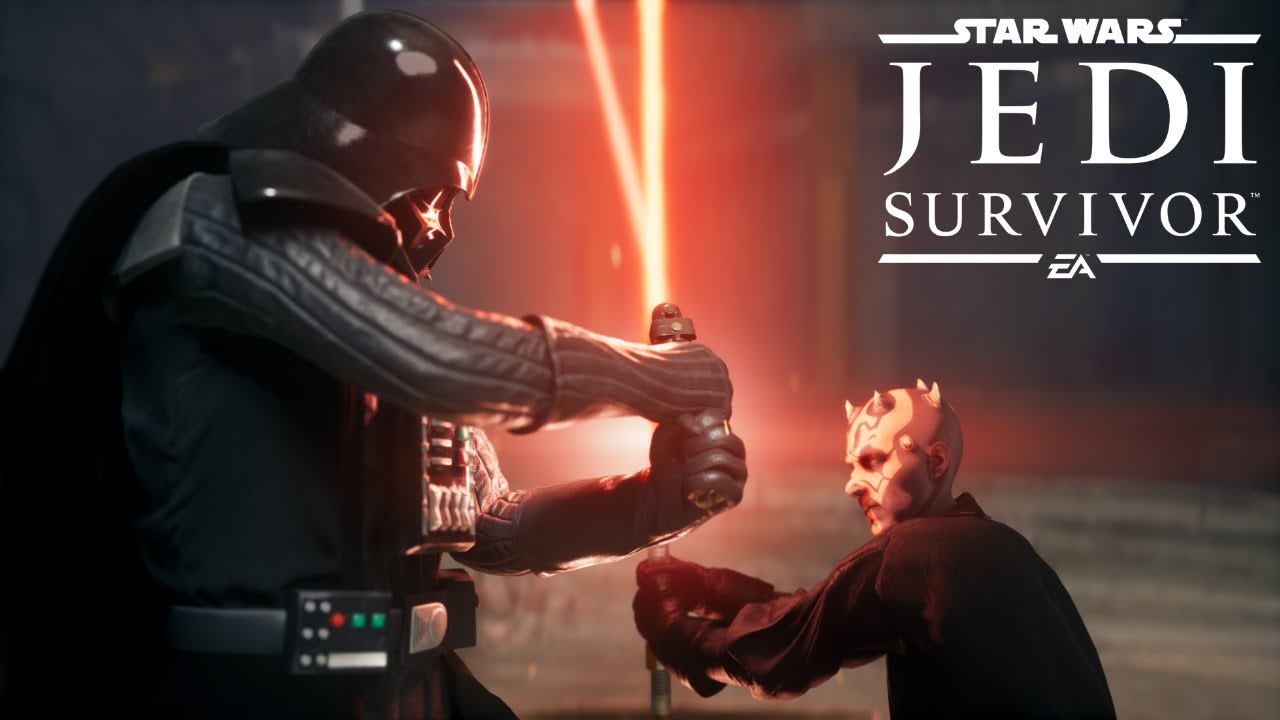 Darth Maul vs. Darth Vader Jedi Survivor Modded Gameplay starwars 