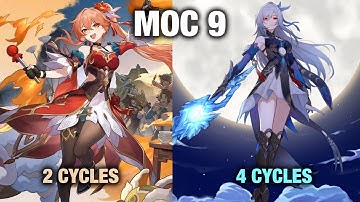 Guinaifen E0 and Jingliu E0 F2P | Memory Of Chaos 9 v1.4.3 | Honkai: Star Rail