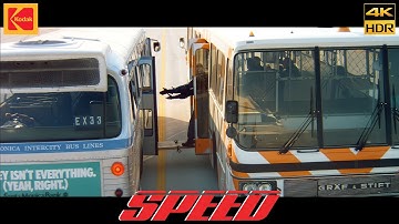 Speed (1994) The Rescue Movie Clip scene 4K HDR10 Kodak 5247 Keanu Reeves - Sandra Bullock
