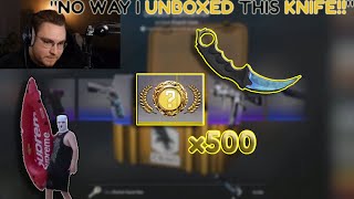 *NO WAY HE GOT THAT KNIFE* BEST CS2 CASE OPENINGS!! CS2 Twitch Clips