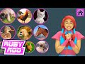 Aprender sonidos de animales | Videos de juegos educativos para niños | Ruby Roo