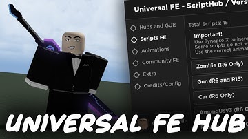 ROBLOX Universal FE Script Hub | ROBLOX EXPLOITING