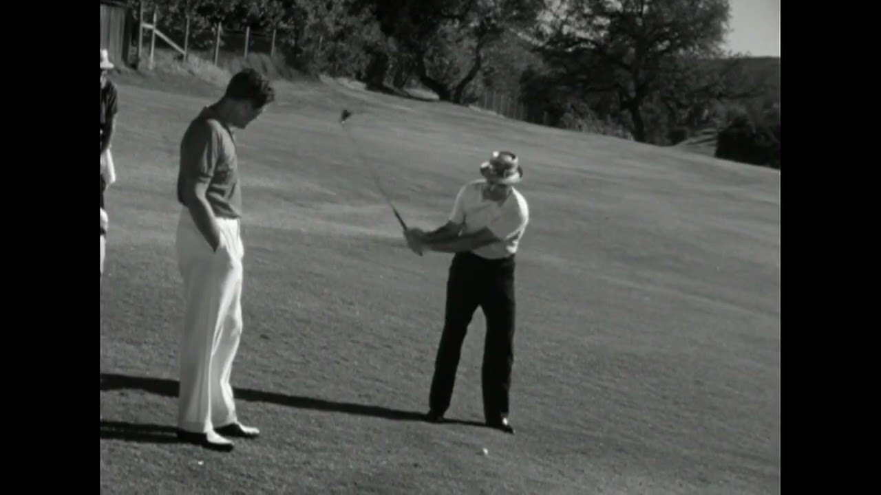 Sam Snead Downhill Lie Lesson