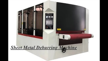 Metal Grinding Abrasive and Deburring Machine,Automatic Surface Polishing Belt Sanding Machine
