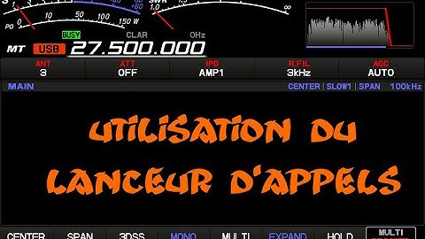 Utilisation du lanceur d