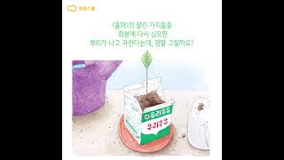 땅콩스쿨 l 율마의 별빛 정원이야기 l 밝은미래