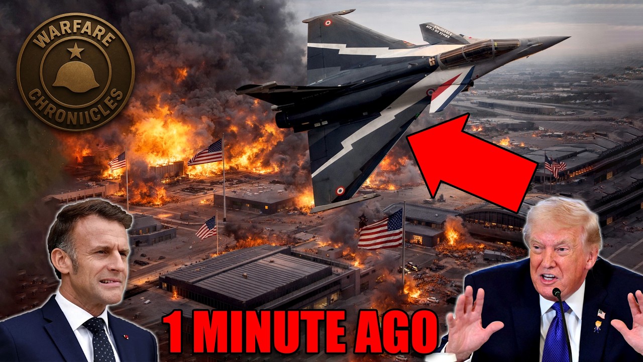 France Rafales Appeared Near a U.S. Base Without Warning... Then America  Unleashes Hell