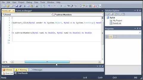 Visual Basic Tutorial   44   ByVal