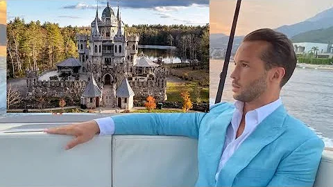 Tristan Tate Is Building A Crazy Castle Next To Dracula's Castle 😮🏰