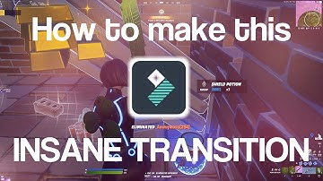 How to Make This *INSANE* Transition On FILMORA X!