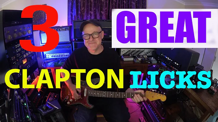 3 Great Clapton Licks | Tim Pierce | Guitar Lesson...